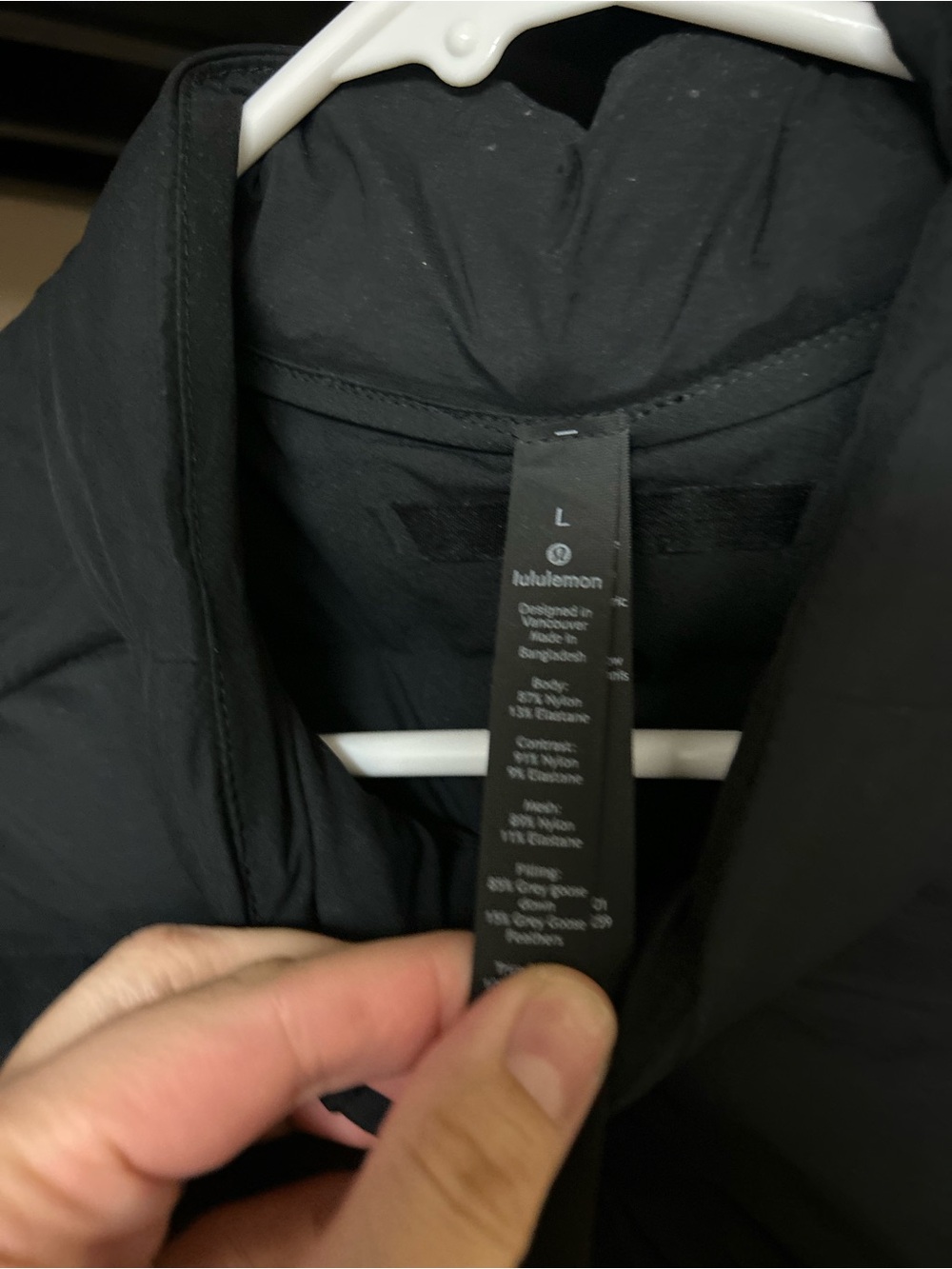 Lululemon Black Quilted Puffer Vest - Lightweight Casual Layer - Picture 2 of 3